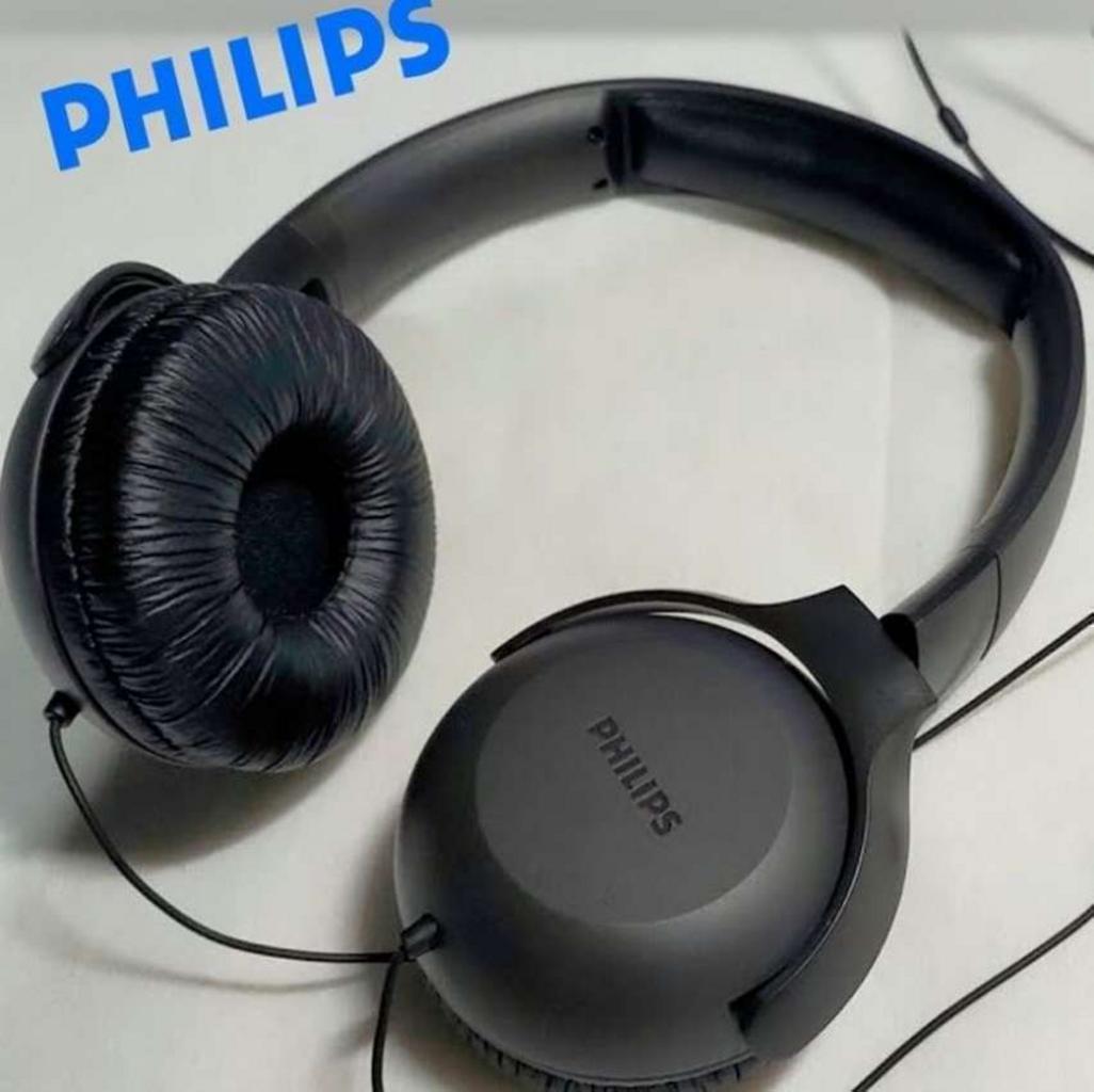Fone de Ouvido Philips TAUH201 Headphone com microfone – Preto na Americanas