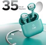 Fone de Ouvido Sem Fio Bluetooth Airdopes Alpha boAt - Verde na Amazon