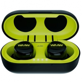 Fone de Ouvido Sem Fio WAAW by Alok MOB 100EB Bluetooth TWS Com Microfone - WAAW0006 na Amazon