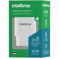 Fonte Carregador USB EC 1 Fast Branco Intelbras na Amazon
