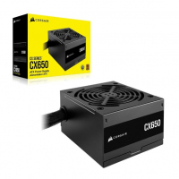 Fonte Corsair CX Series CX650, 650W, 80 Plus Bronze, Com Cabo, Preto na KaBuM!