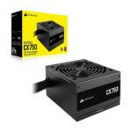 Fonte Corsair CX Series CX750, 750W, 80 Plus Bronze, Com Cabo, Preto - CP-9020279-BR na KaBuM!
