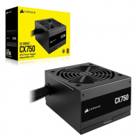 Fonte Corsair CX Series CX750, 750W, 80 Plus Bronze, Com Cabo, Preto - CP-9020279-BR na KaBuM!