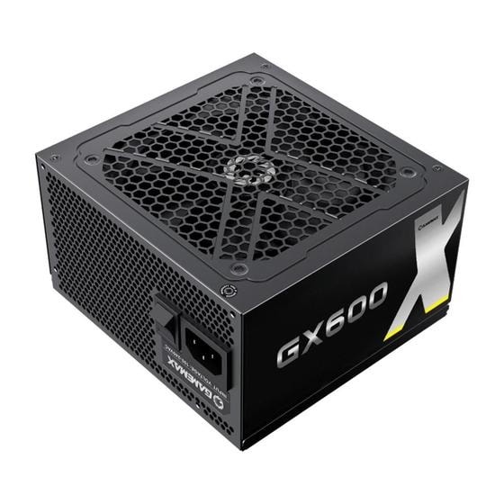 Fonte Gamemax GX600, 600W, 80 Plus Gold – Preto – GX600WBKPSS7710BR na Magazine Luiza
