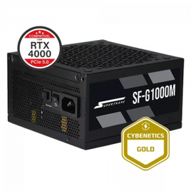 Fonte SuperFrame 1000W 80 Plus Gold Full Modular Com Conector PCIe 5.0 PFC Ativo SF-G1000M na Terabyte Shop