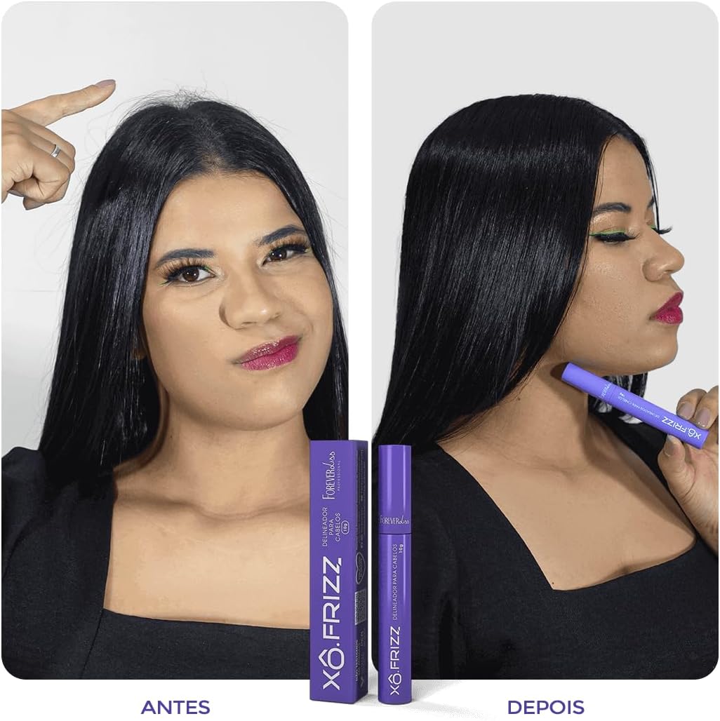 Forever Xo Frizz Gel Delineador Fios 10g na Amazon