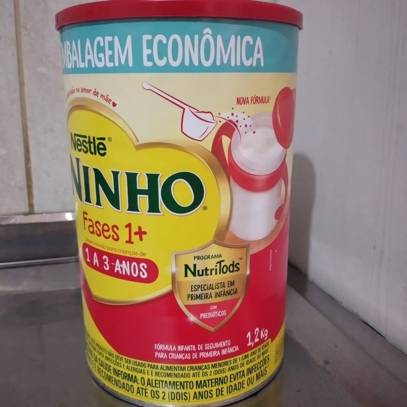 Fórmula Infantil Ninho Fases 1, 1.2 kg (Pacote de 1) na Amazon