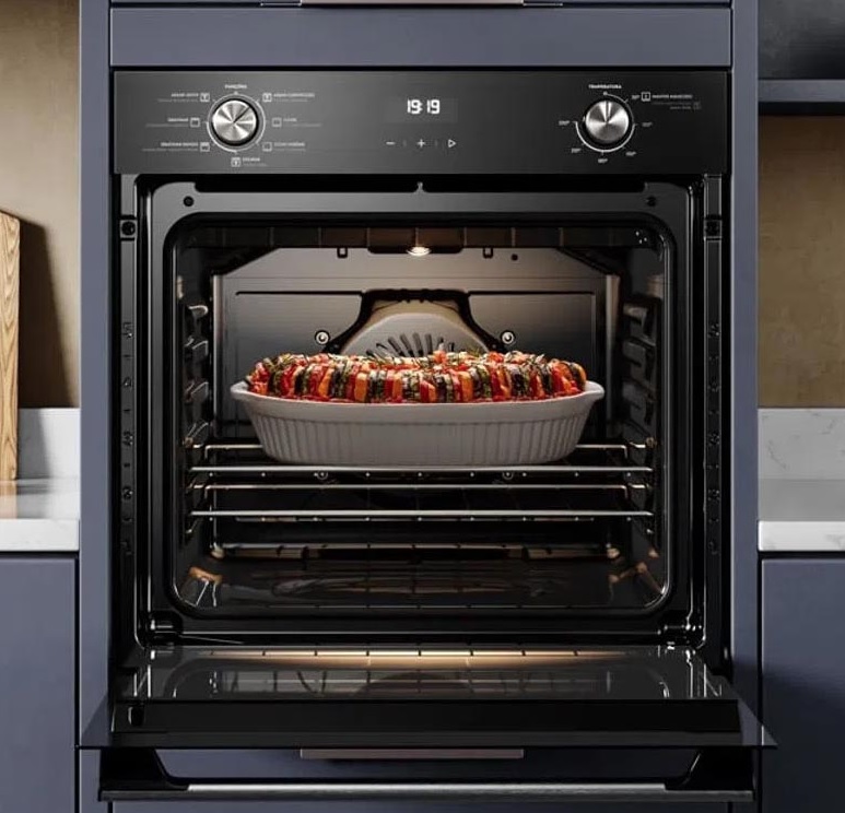 Forno de Embutir Elétrico Electrolux 80L Efficient com PerfectCook360 (OE8EH) na Shopclub
