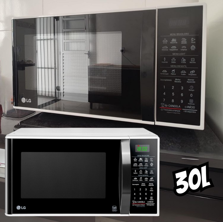 Forno de Micro-ondas Solo 30L Branco 127V na Amazon