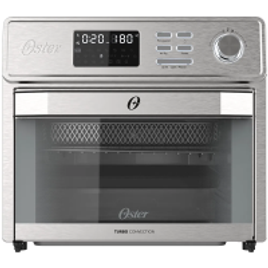 Forno e Fryer Oster 25L Multifunções 10 em 1 1700V -  OFOR250 220V na Casa e Vídeo
