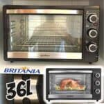 Forno Elétrico De Bancada Bfe41p 1500w 36l Preto Britânia 220V na Amazon