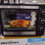 Forno Elétrico de Bancada Britânia com Dourador – 40L Preto BFE45PI na Magazine Luiza