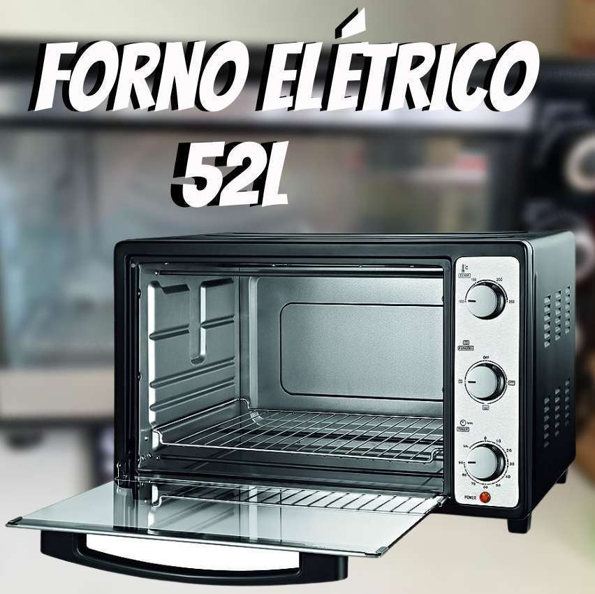 Forno Elétrico de Bancada Mondial com Timer – 52L Grand Family II FR-52 na Magazine Luiza