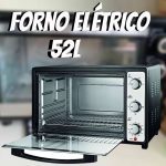 Forno Elétrico de Bancada Mondial com Timer – 52L na Magazine Luiza