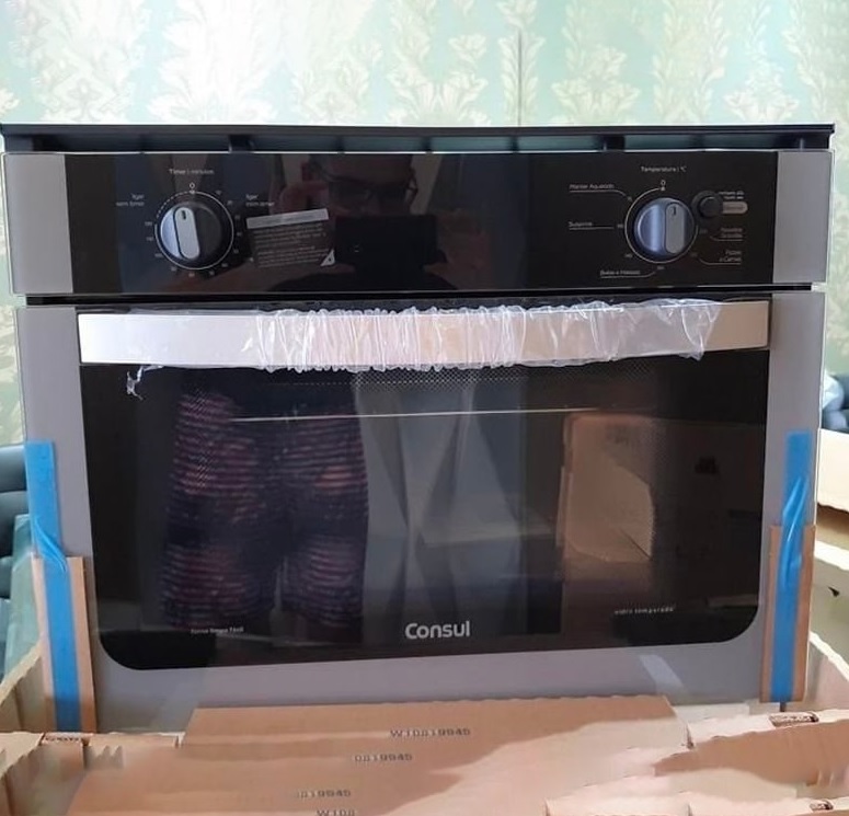 Forno Elétrico de Embutir Consul com Timer – com Dourador COB47AR na Magazine Luiza