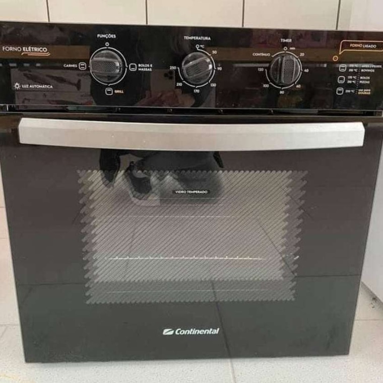 Forno Elétrico de Embutir Continental 50L – Preto OC4EM na Magazine Luiza