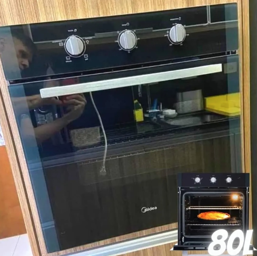 Forno Elétrico de Embutir Midea 80L – TSA82 na Magazine Luiza