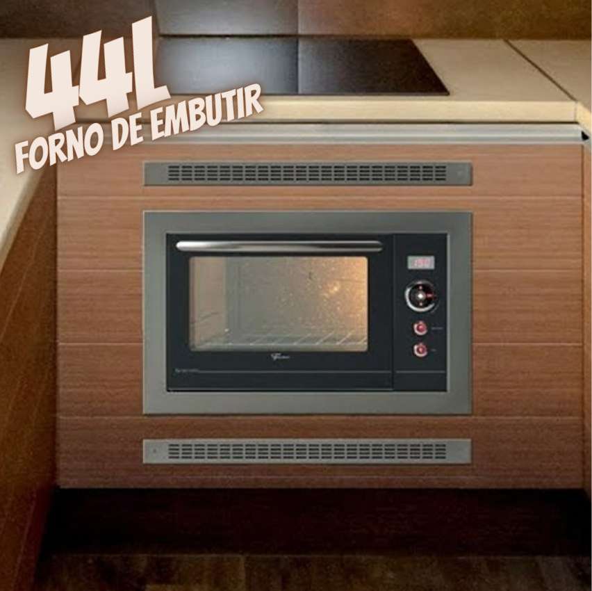 Forno Elétrico Fischer Gratinatto Embutir 44L New Inox 220V na Amazon