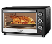 Forno Elétrico MONDIAL 42L Family II, Preto/Inox, 1600W, 110V – FRN-42-B na Amazon