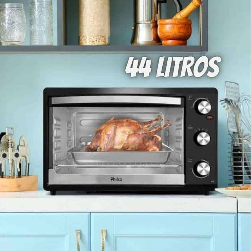 Forno Elétrico Philco PFE44P Dupla Resistência 44L 220V na Amazon