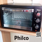 Forno Elétrico Philco PFE44PI c/Timer 38L 1500W 127V na Amazon