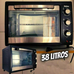 Forno Elétrico Philco PFE44PI c/Timer 38L 1500W 127V na Amazon