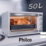 Forno Elétrico Philco PFE52B Dupla resistência 50L – 220V na Casas Bahia
