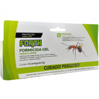 Forth Formicida Em Gel, Seringa, Exterminação De Formigas Doceiras, Ação Sistêmica, 10g na Amazon