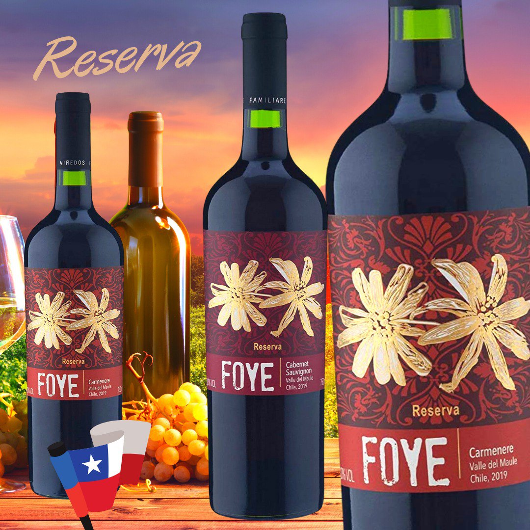 Foye Reserva Cabernet Sauvignon Viña Bouchon Cabernet Sauvignon, 750 ml na Amazon