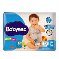 Fralda Babysec Galinha Pintadinha Ultrasec G 22 Unidades na Drogaria Pacheco