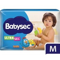 Fralda Babysec Galinha Pintadinha Ultrasec M 26 Unidades na Americanas