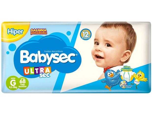 Fralda Babysec Ultrasec Galinha Pintadinha na Magazine Luiza