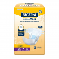 Fralda Bigfral Derma Plus, Bigfral, Extra Grande na Amazon