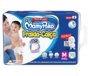 Fralda-Calça Super Seca MamyPoko Tamanho M, 76 unidades na Amazon
