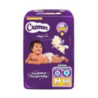 Fralda Cremer Hiper Dia & Noite M 68 Unidades na Pague Menos