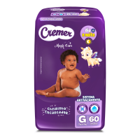 Fralda Cremer Hiper G 60 Unidades na Pague Menos