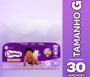 Fralda Cremer Shortinho Jumbo G – 30 Unidades na Amazon