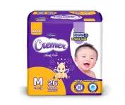 Fralda descartável, Jumbo, M, 26 Unidades – Cremer na Amazon