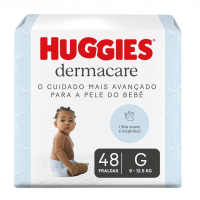 Fralda Huggies Premium Dermacare Tamanho G - 48 Fraldas Premium na Amazon
