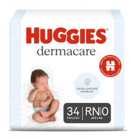 Fralda Huggies Premium Dermacare Tamanho RN - 34 Fraldas na Amazon