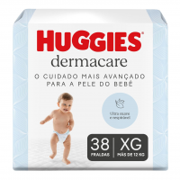 Fralda Huggies Premium Dermacare Tamanho XG - 38 Fraldas Premium na Amazon