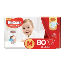 Fralda Huggies Supreme Care Hiper M - 80 Unidades na Casas Bahia