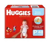 Fralda Huggies Supreme Care P – 48 Fraldas na Amazon