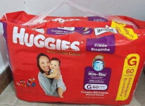 Fralda Huggies Supreme Care Roupinha G – 60 fraldas na Amazon