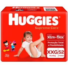 Fralda Huggies Supreme Care XXG - 140 Unidades na Amazon