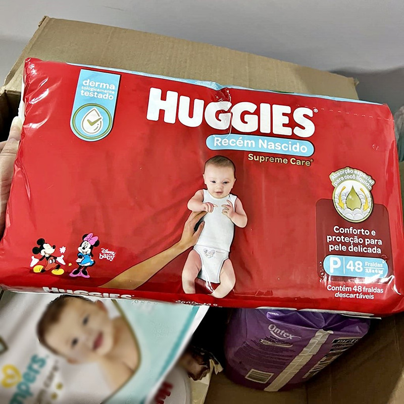 Fralda Huggies Supreme Care – 48 fraldas na Amazon