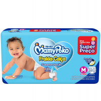 Fralda Mamypoko Superprotecao Calça M 34 Unidades na Pague Menos