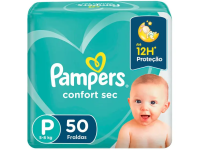 Fralda Pampers Confort Sec Tam. P – 5 a 8kg – 50 Unidades na Magazine Luiza