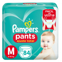 Fralda Pampers Pants Ajuste Total M 84 Unidades na Pague Menos