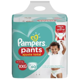 Fralda Pampers Pants Ajuste Total XXG - 12 Unidades na Americanas